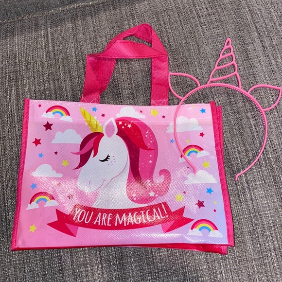 Unicorn bag and headband - Picture 1 of 1
